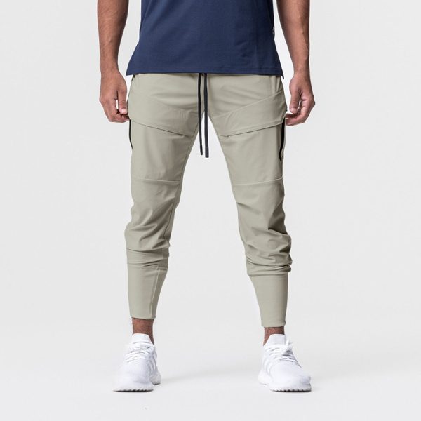 AOLA Mens Streetwear Sweatpants Sport Pants Cargo Pants Fitness Trousers