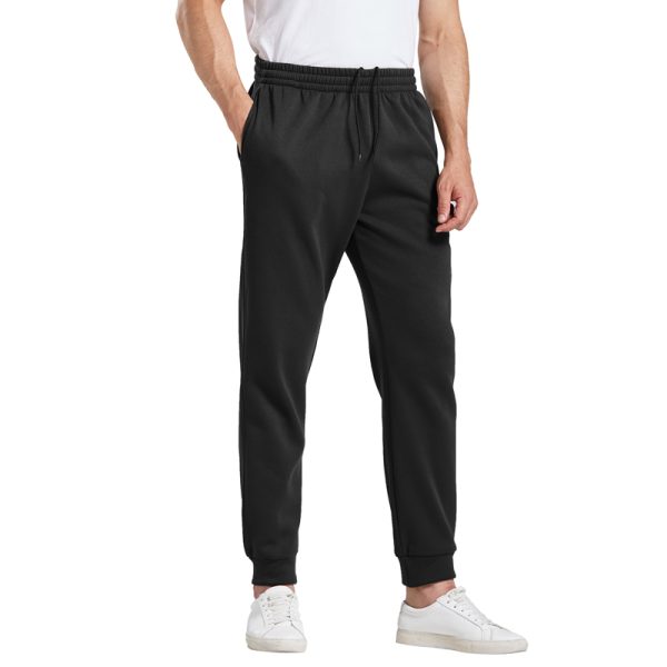 Winter Plush Men Gym Sweatpants Workout Fleece Trousers Thick Warm Male Sport Pants Running Pantalones Jogger Pants