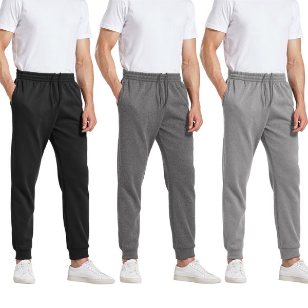 Winter Plush Men Gym Sweatpants Workout Fleece Trousers Thick Warm Male Sport Pants Running Pantalones Jogger Pants